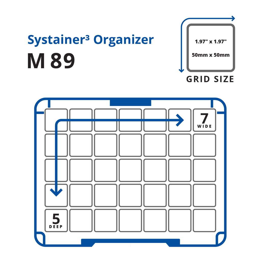 Systainer³ Organizer M 89 Empty