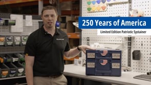 Limited Edition Systainer³ M 187, 250 Year USA Flag
